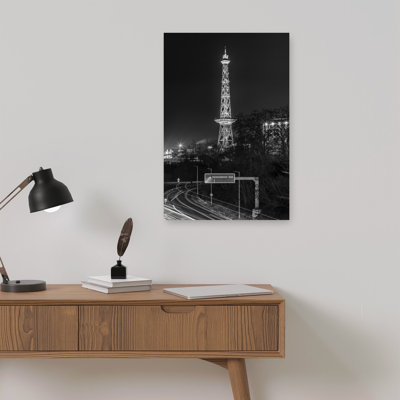 «Berlin Tower Trails», impression d'art moderne abstrait géométrique