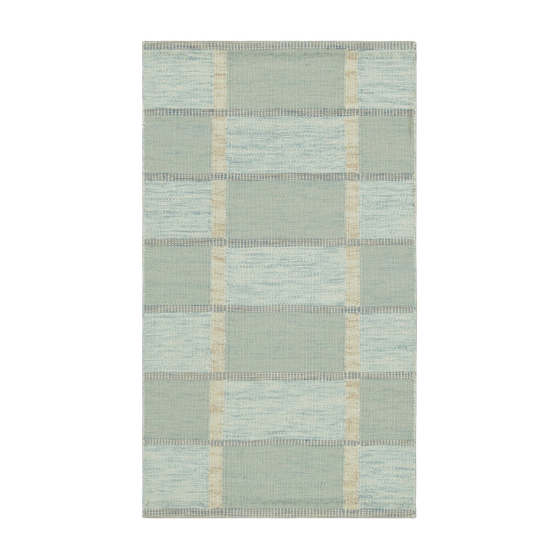 Scandinavian Wool Geometric Area Rug, Rectangle 10' x 14'