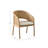 Gasaway Oak & Natural Cane Barrel Dining Chair-334224045