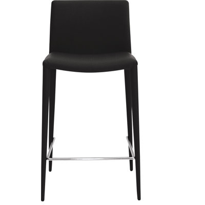 Zeno Upholstered Faux Leather Counter Stool
