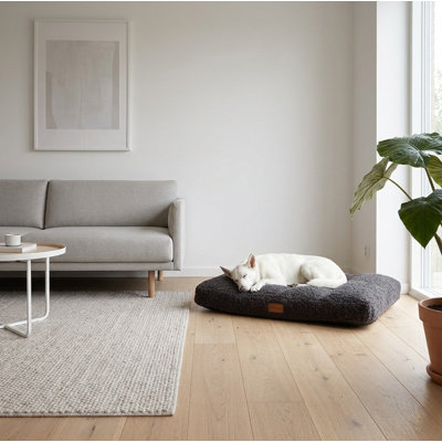 Orthopedic Pet Mat / Classic Pillow - Dog Bed With Removable & Washable Polyester Covers