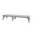 2Pcs Foldable Chaise Lounge Chair Adjustable Back Outdoor Pool Sun Tanning Chair