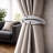 Plume 2 Magnetic Metal Feather Curtain Tiebacks-58714428