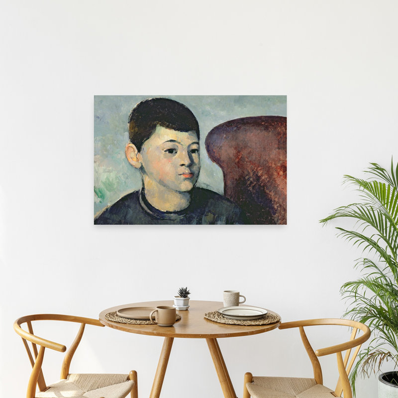 Portrait Of The Artists Son, 1881-82 Abstract Contemporary Wall Art Print, 60.96cm H x 91.44cm W