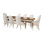 Villa Cherie 9 - Piece Extendable Solid Wood Dining Set