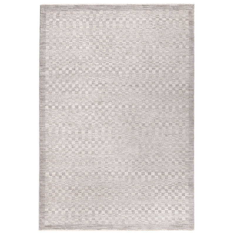 Mellierose Checkboard Pattern Polyester Area Rug - Modern Artistic Living & Bedroom, Rectangle 120 x 170 cm