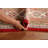 One-of-a-Kind 6'5'' X 9'6'' New Age Wool Area Rug in Red
