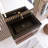 Mannus 29.52'' Single Bathroom Vanity with Resin Top-1646835941
