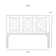 Camden Open-Frame Headboard