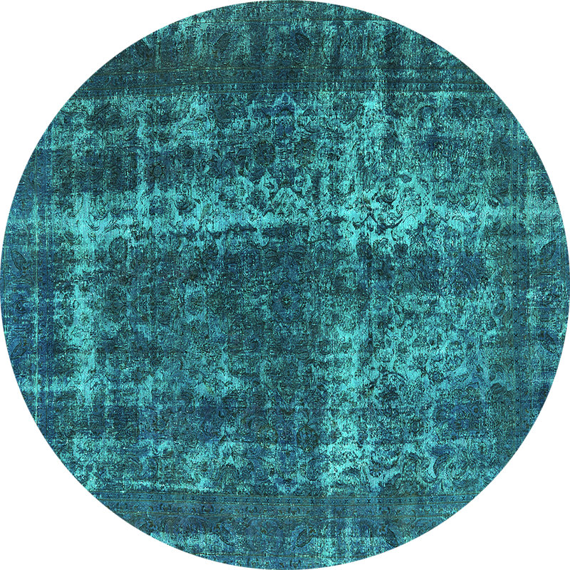 Consandra Oriental Indoor Rug, Round 6'