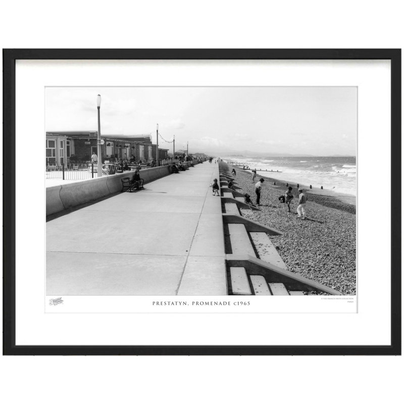 Prestatyn, Promenade C1965 by Francis Frith - Single Picture Frame Print, 40cm H x 50cm W x 2.3cm D