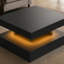 Charvez Modern Square High-Gloss LED Coffee Table with Storage-1964231640-1964231642