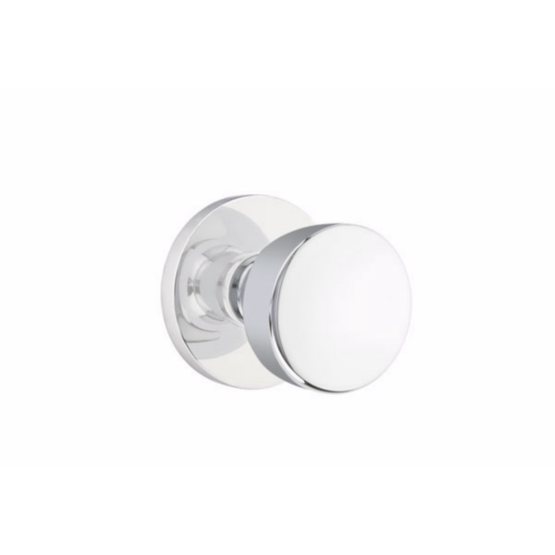Ensemble de boutons d'intimité Emtek avec rosette à disque et bouton Laurent (CF)