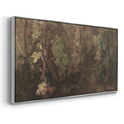 Série paysage - CDXLIX - Toile tendue avec châssis encadré - Prêt à être accroché