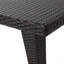 Table rectangulaire