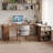 Tan Rectangular Solid Wood desks-107997178-107997180