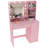 Vanity Desk With Mirror & Light-663373567