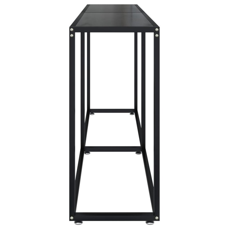 Tiffanyamber Console Table, 29.7" H x 70.9" W x 13.8" D, Black