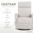 Chatham Upholstered Reclining Rocking Chair-110403883