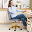 Chaise de bureau en velours Auctin-567156631