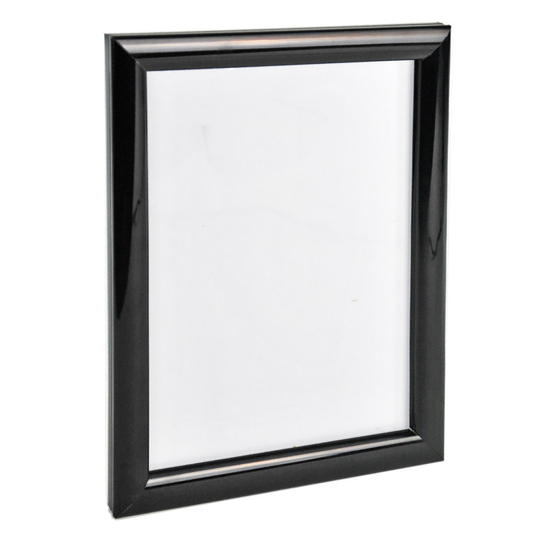 Cadre porte-affiche mural en plastique 8,5 po x 11 po