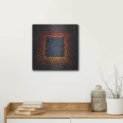  'Afterglow' by Rich Monet Metal Wall Art, 12" x 12"