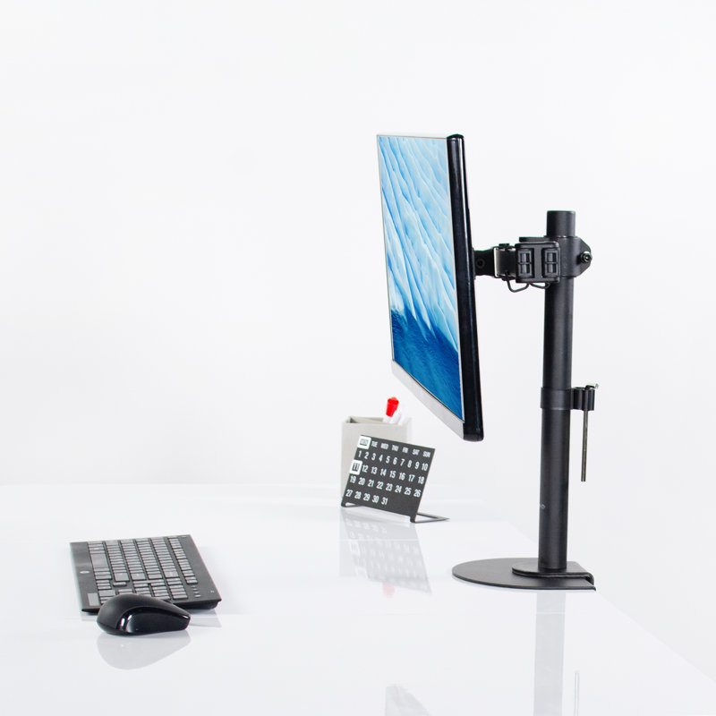 Reinforcement Bracket Plate for C-Clamp Installations Desk Mount