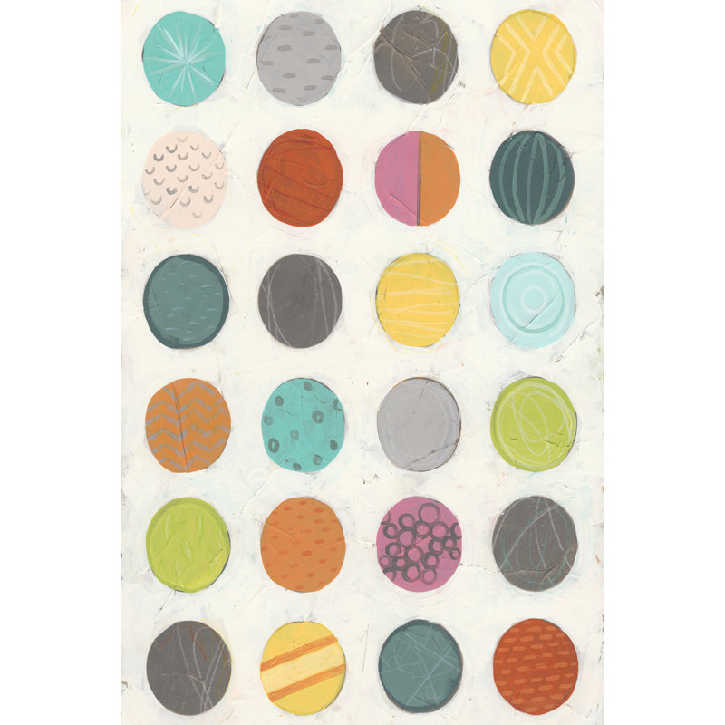 Pattern Interaction III - Wrapped Canvas Print, 46cm H x 30cm W