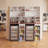 Mini Fridge Cabinet with Wine Glass Rack, Bar Cabinet with Adjustable Shelf and Drawer for Kitchen, Living Room-2057383636