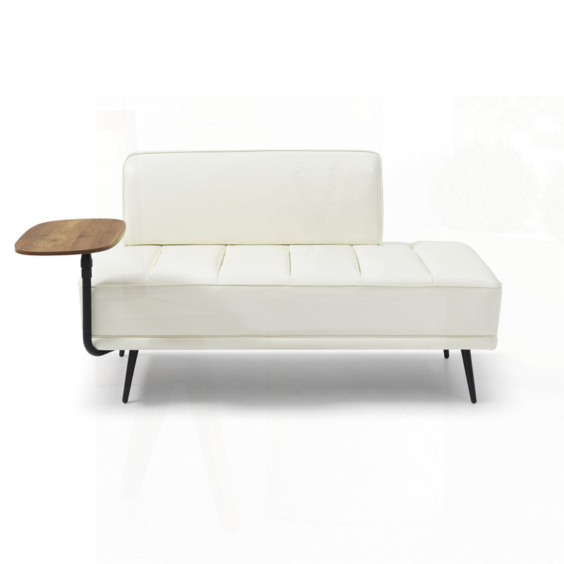 55'' Upholstered Loveseat, Beige