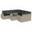  Garden Sofa Set Light Grey, Anthracite
