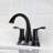 Centerset 2-Handle Bathroom Faucet with Drain Assembly-49918580