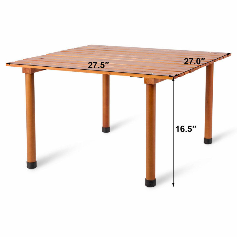 Table de pique-nique pliante pour l'extérieur