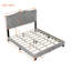 Lit plateforme tapissier Brisha-1031643679-1031643665