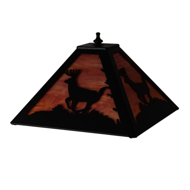 Abat-jour H 6,5 po, Corail