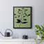 Toile encadrée de qualité supérieure Earthly Botanical II - prête à être accrochée-280460427-280460426