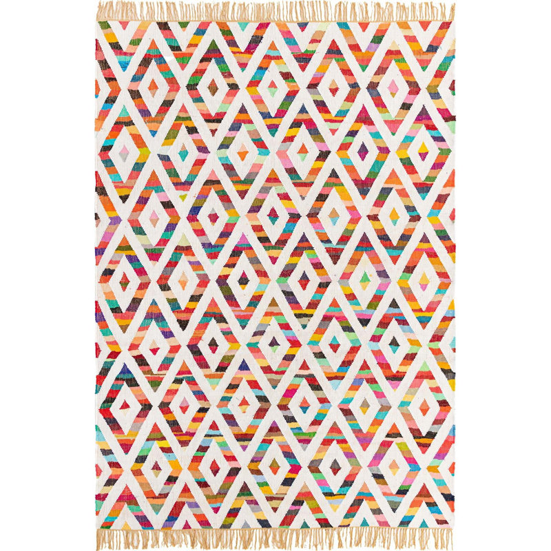 Montclair Cotton Chevron Indoor Rug, Rectangle 8' x 11'
