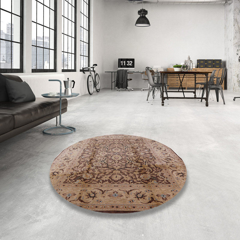 Chyann Oriental Indoor Rug, Round 4'