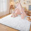 Mathilde Solid Colour Shag Area Rug-1386277339