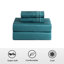 Ensemble de draps en rayonne pour grand lit 4 draps de lit rafraîchissants avec drap-housse à poche profonde de 16 po. Rayonne douce et soyeuse respirante dérivée de draps en rayonne de refroidissement avec drap plat et taies d'oreiller-132727507-132727512