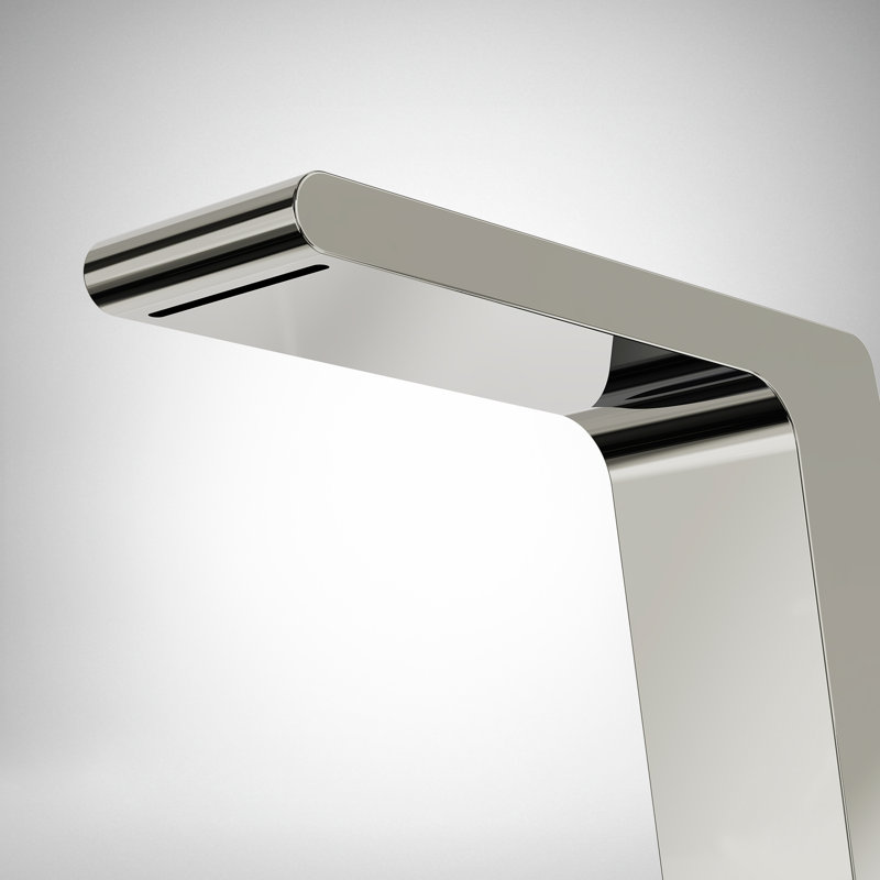 Robinet de salle de bain surdimensionné à 3 trous et 2 poignées avec drain, Chrome chrome