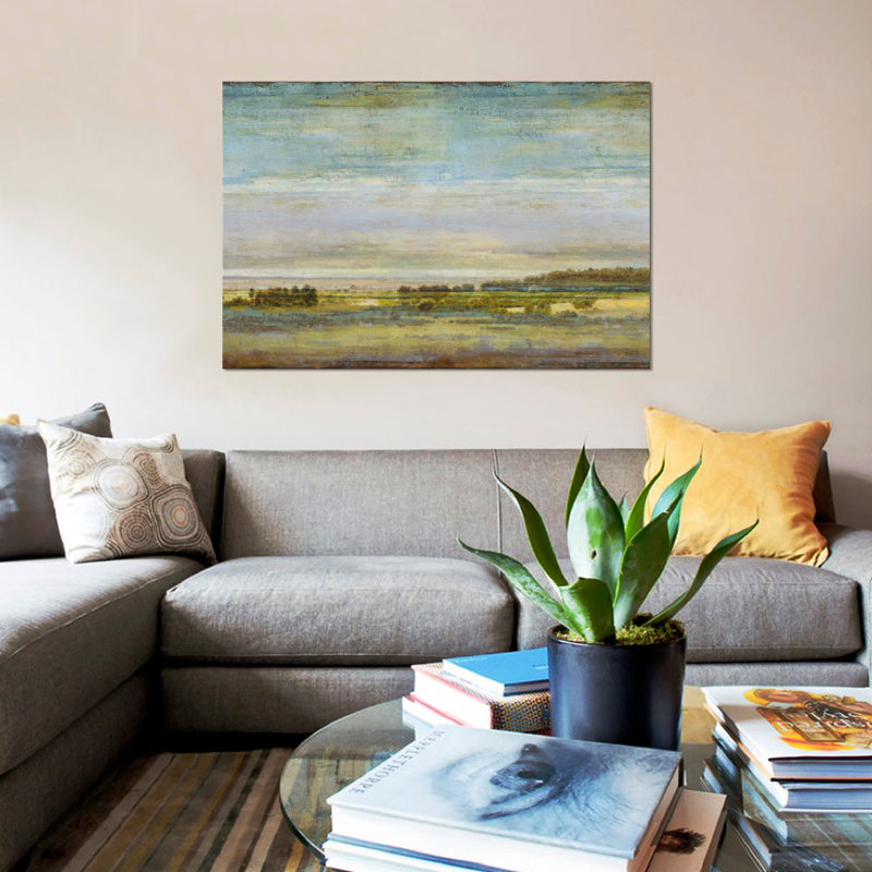 « big sky vista », reproduction d’art sur toile, H 26 po x l 40 po x P 1,5 po