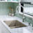 Karran Quartz 32'' X 19-1/2'' Double Bowl 50/50 Undermount Kitchen Sink Kit-54821674