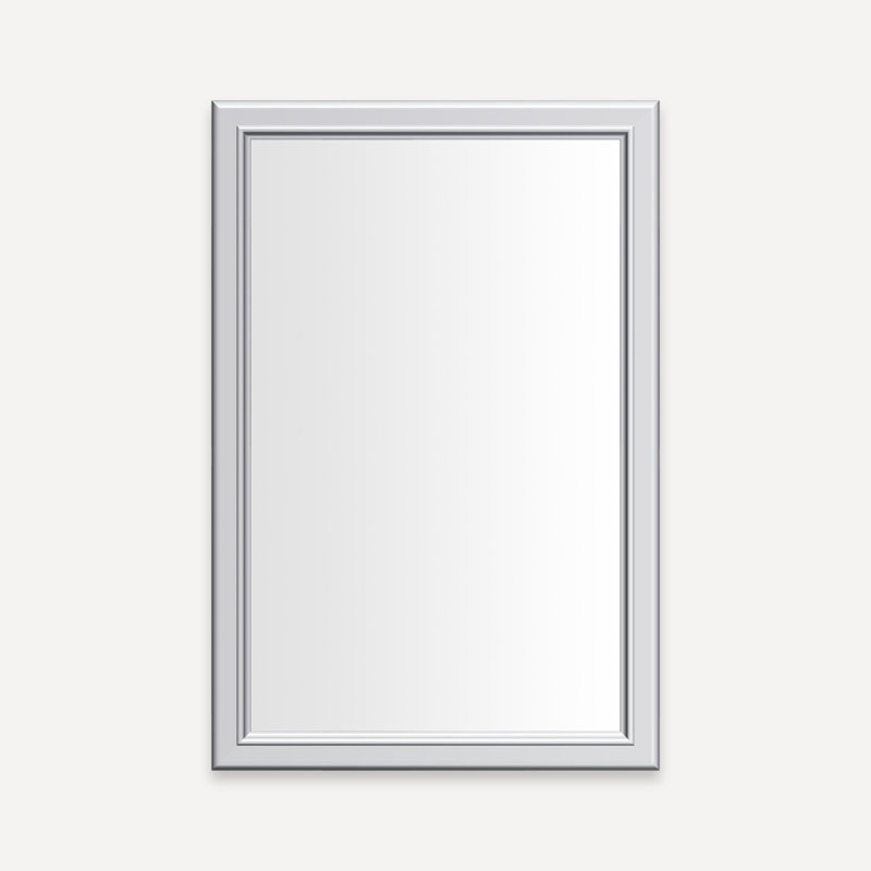 Main Line Cabinet, Chrome, 30" H x 19.25" W x 4" D