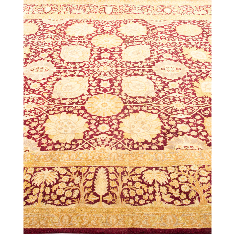 Classic One-of-a-Kind 5' 10" x 9' 4" Hand Knotted Area Rug