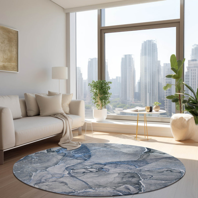 Heffington Area Rug, Round 8'