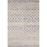 Canvello Modern Wool & Silk Rug - 6'1'' X 9'