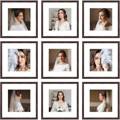 12x12 Picture Frames Set Of 9