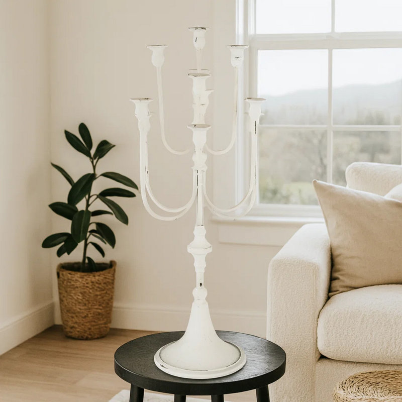 Bougeoir de table 29,7 po en fer