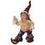 Statue de jardin «Chick» Nowaday Gnome Hippie Janice